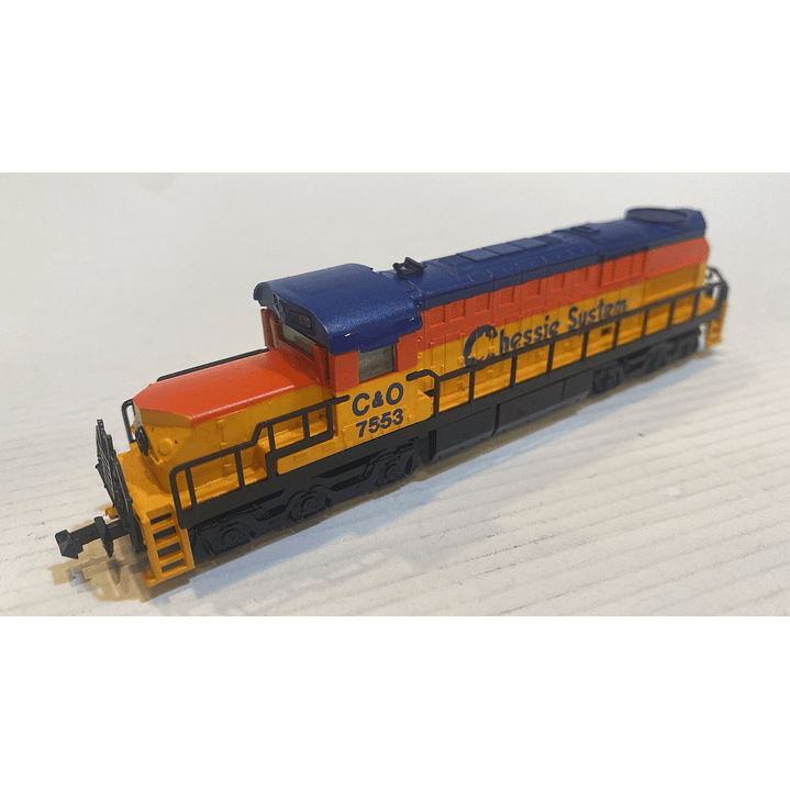 Tren electrico - locomotora diesel Alco RSD-15 