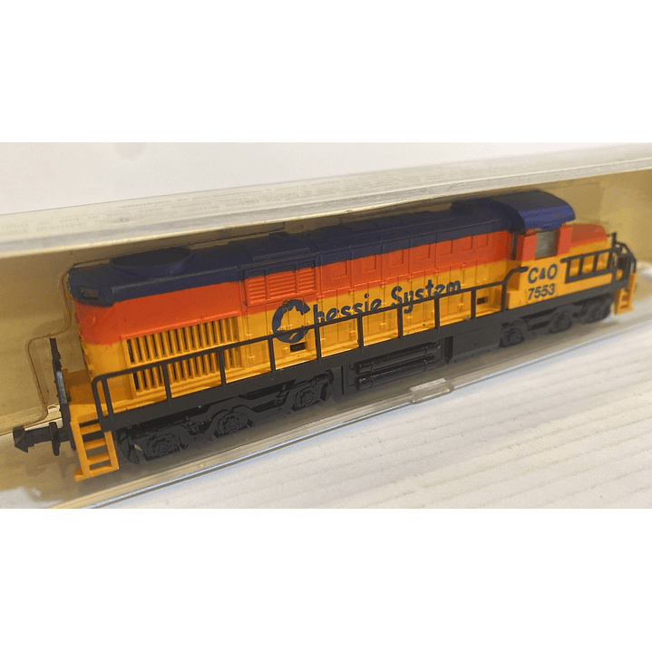 Tren electrico - locomotora diesel Alco RSD-15 