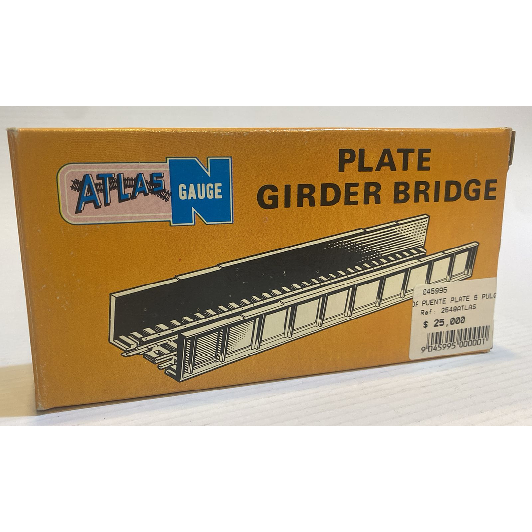 Tren electrico puente de placas laterales escala N 1/160 2