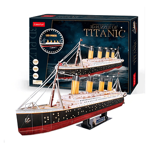 Rompecabezas Rompecabezas  3D Titanic Con Led