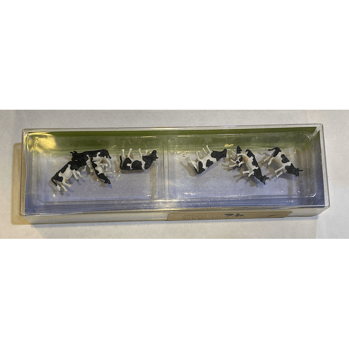 Tren Eléctrico No Nuevo vacas holstein escala N 1/160 1