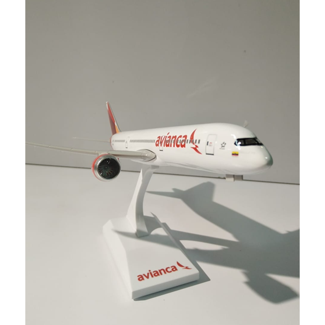 Avión Colección  Avianca Con Luz Y Sonido B 787 2