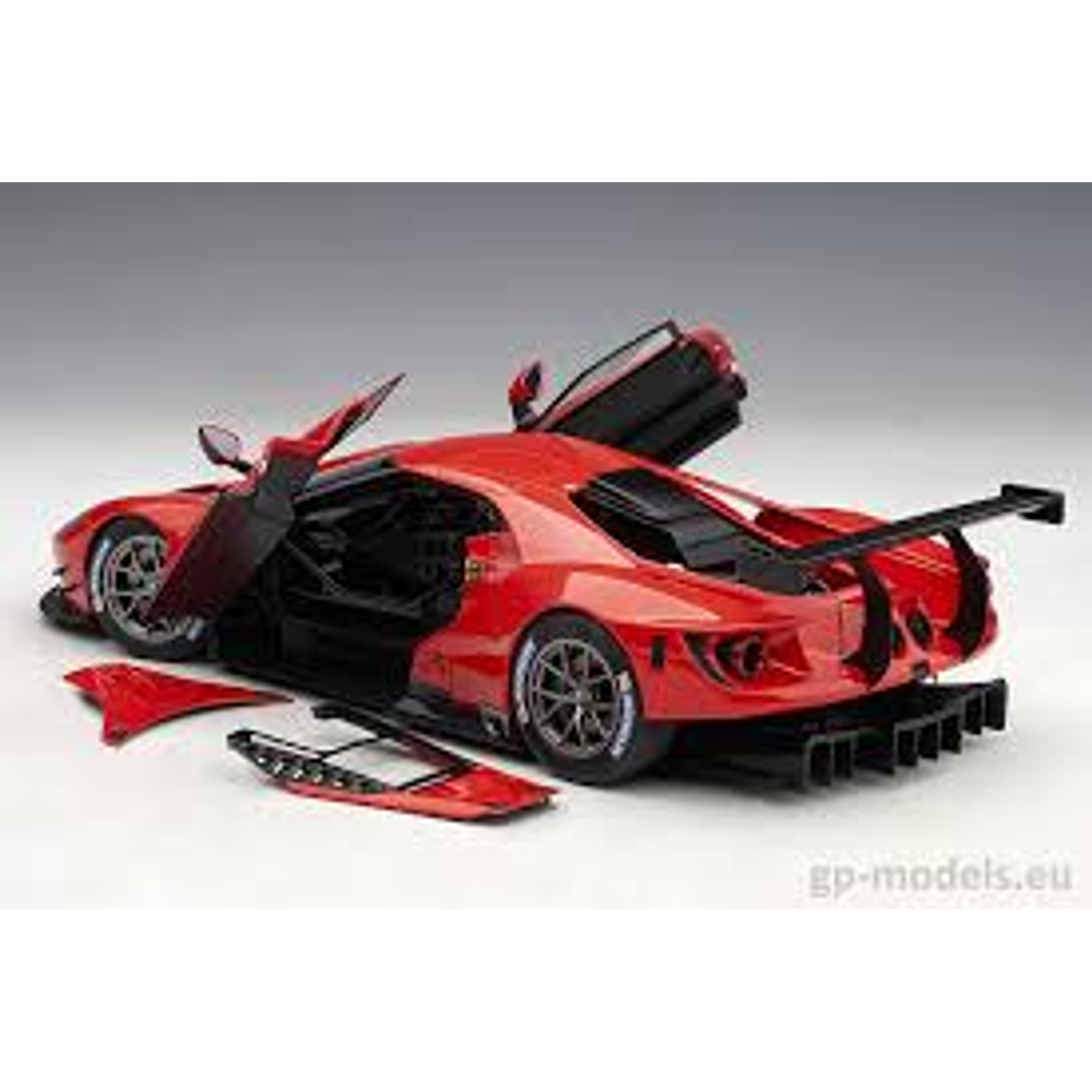 Carro Colección AUTOart  Ford Gt Le Mans Plain 2019 1/18 2