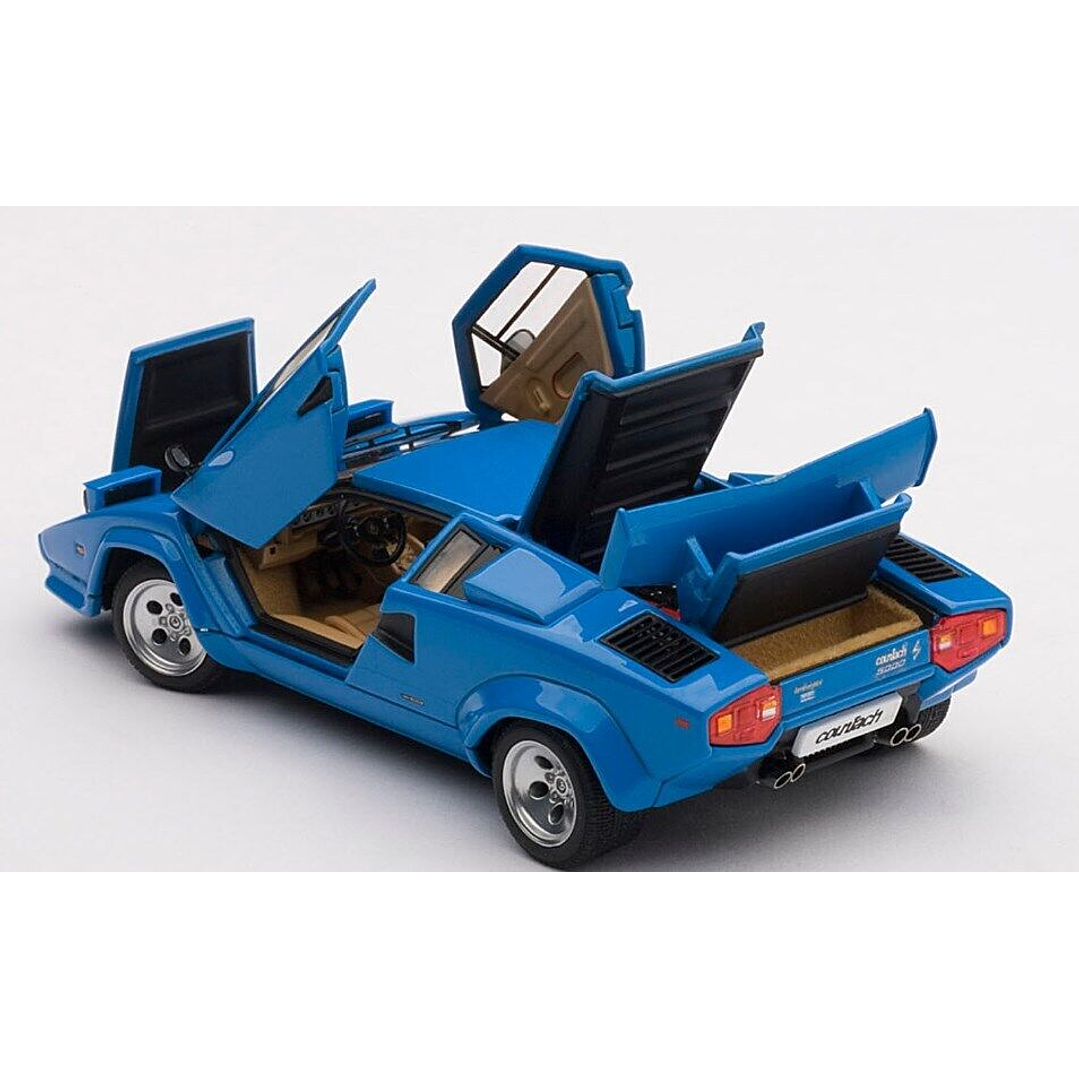 Carro Colección  Lamborghini Countach 500 S Azul1/43 1