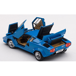 Carro Colección  Lamborghini Countach 500 S Azul1/43