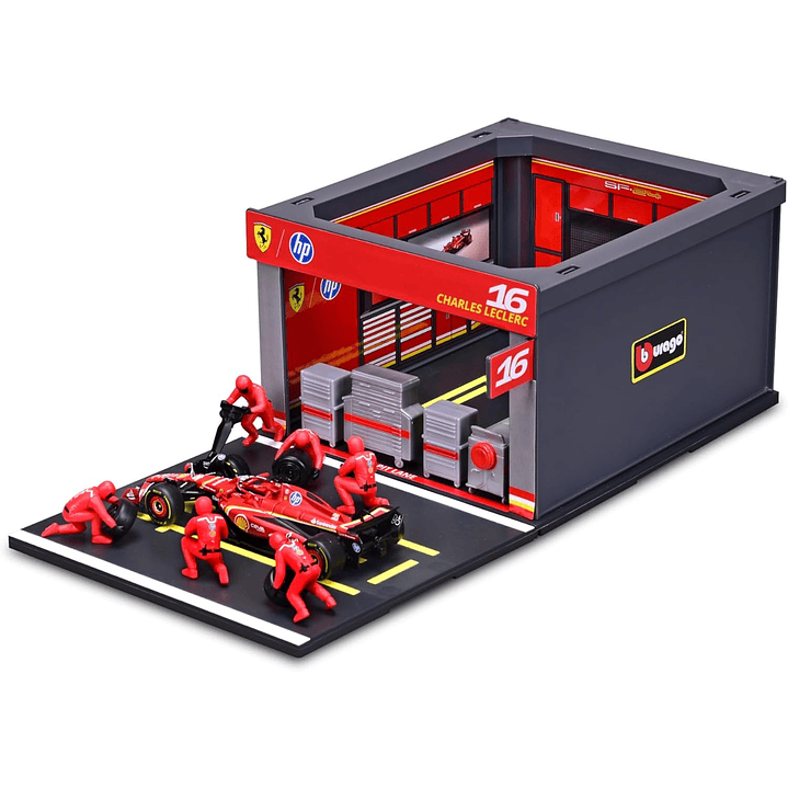 Carro Colección  Set Pit Pass Ferrari 1/43 2