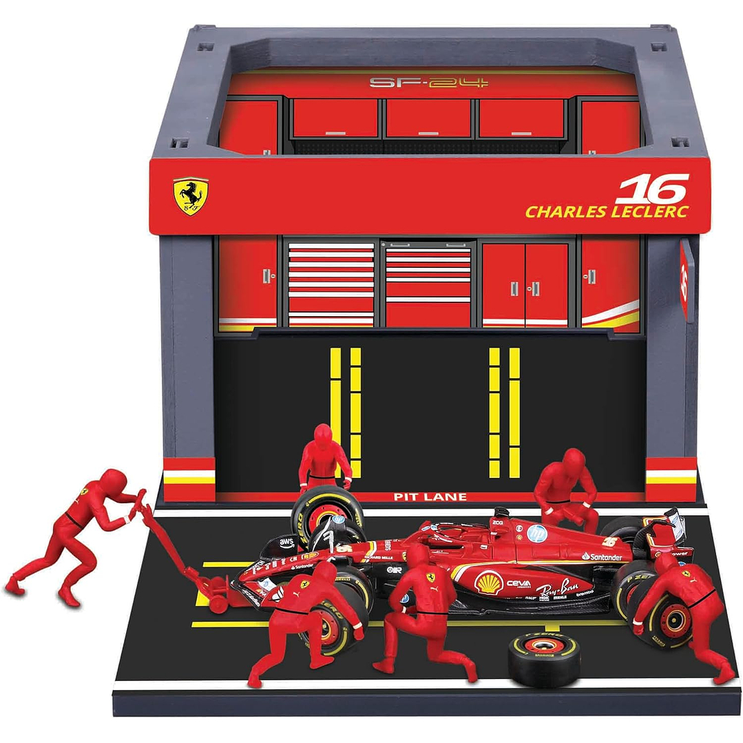 Carro Colección  Set Pit Pass Ferrari 1/43 5