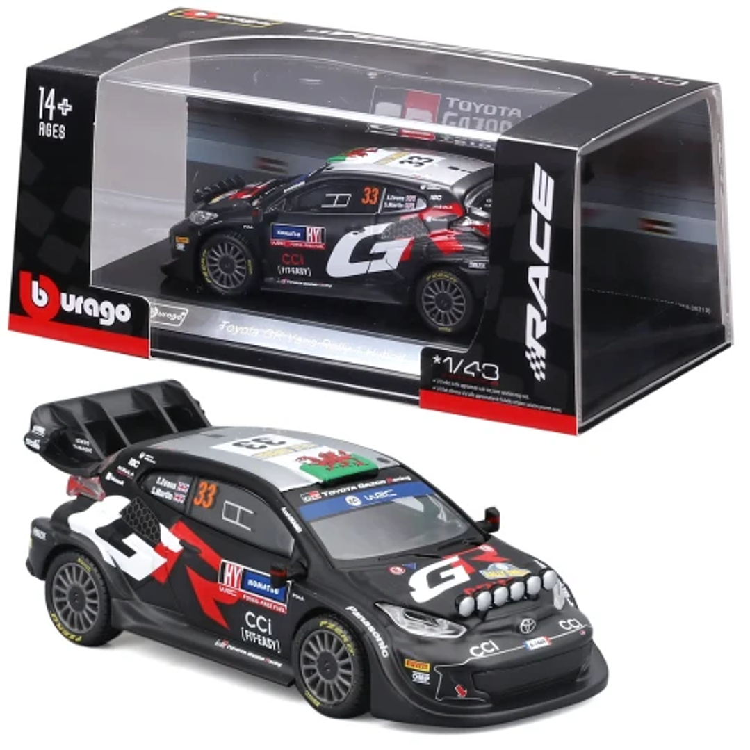 Carro Colección  Toyota Gr Yaris 1/43 1