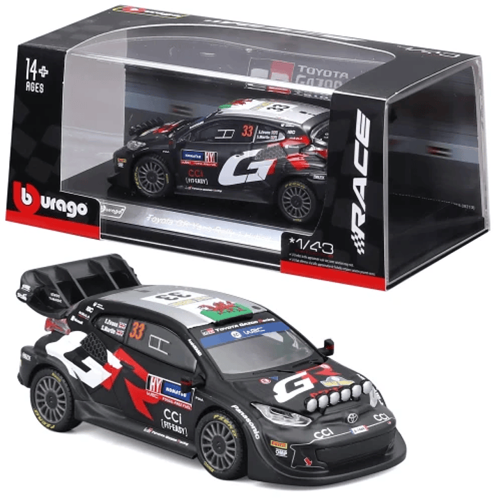 Carro Colección  Toyota Gr Yaris 1/43 1