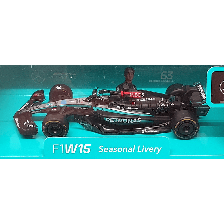 Carro Colección  Set Pit Pass Mercedes 1/43 2