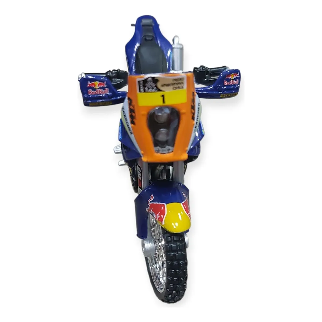 Carro Colección  Moto Ktm Red Bull 1/18 3
