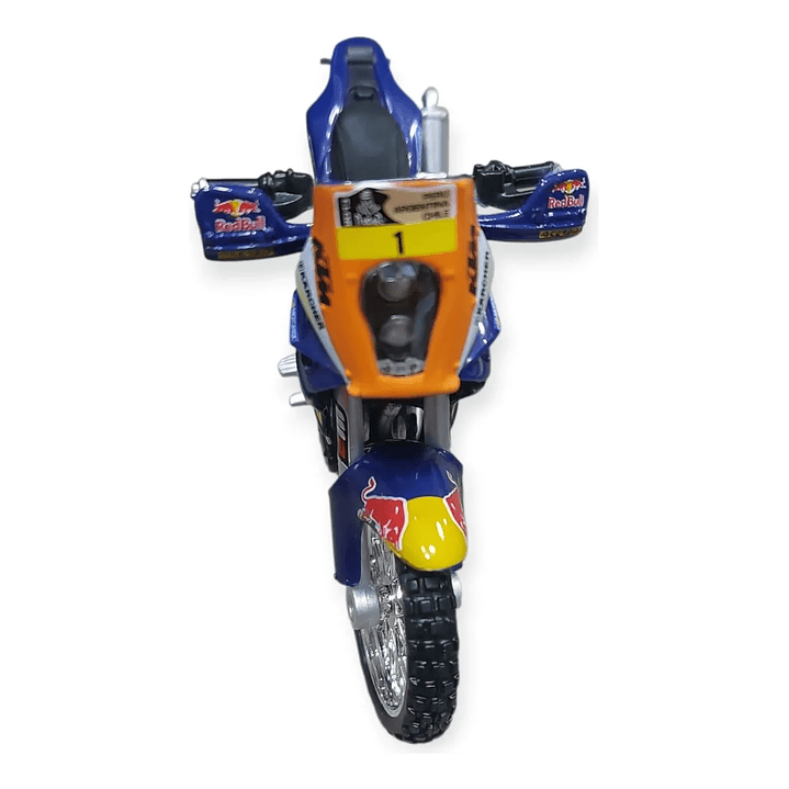 Carro Colección  Moto Ktm Red Bull 1/18 3