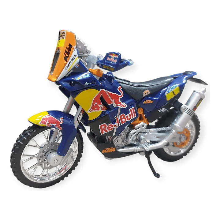 Carro Colección  Moto Ktm Red Bull 1/18 2