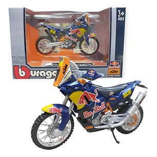 Carro Colección  Moto Ktm Red Bull 1/18