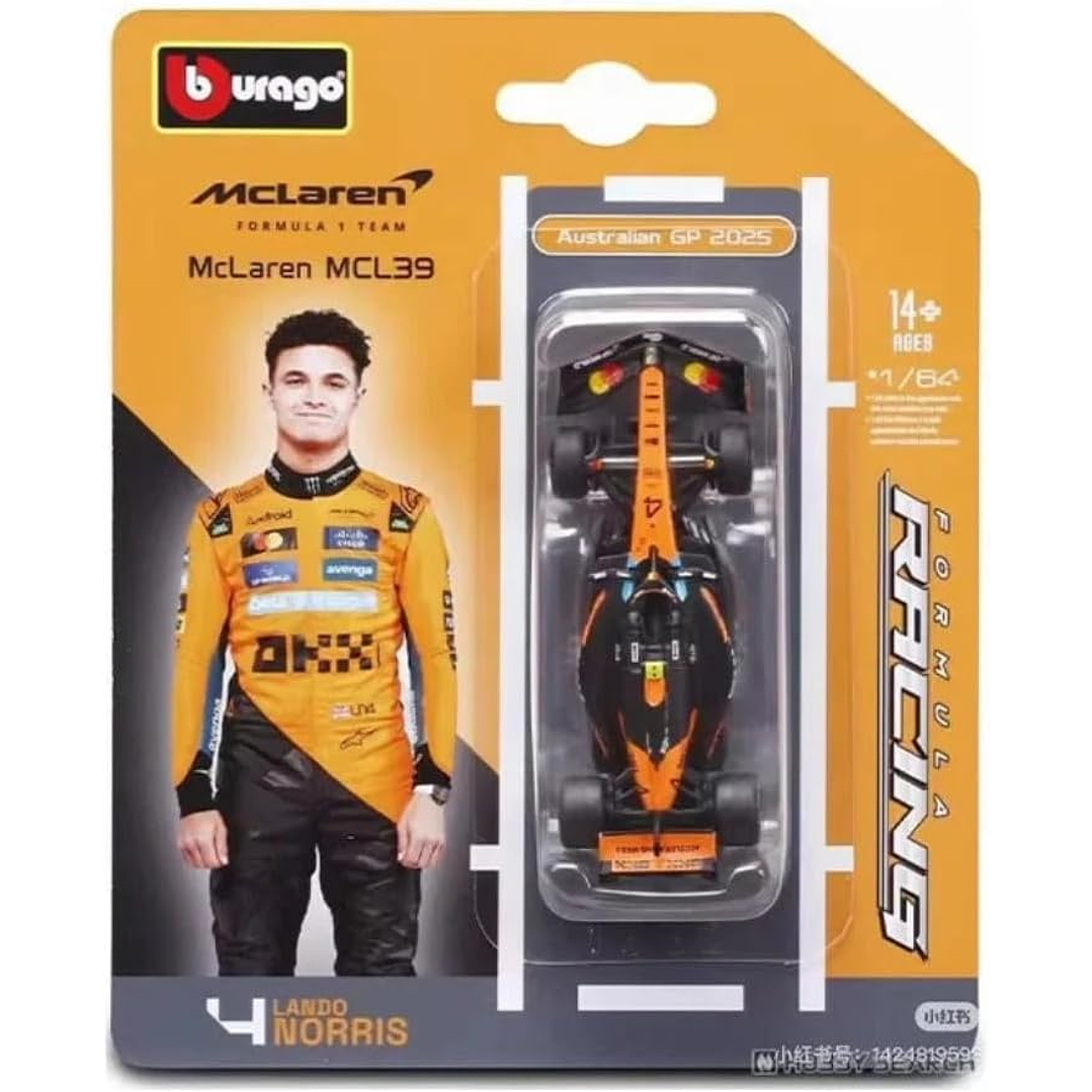 Carro Colección  F1 Mc Laren Mcl 1/64 3