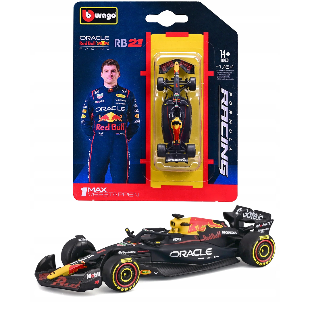 Carro Colección  F1 Oracle Red Bull 1/64 1