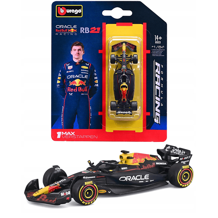 Carro Colección  F1 Oracle Red Bull 1/64 1