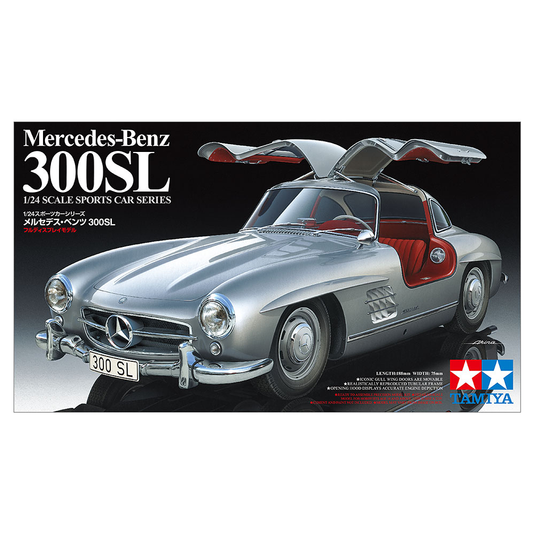 Vehículo para Armar Mercedes Benz 300 Sl 1/24 1