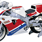  Moto  para Armar Yamaha Fzr750 R 1/12 - Miniatura 2
