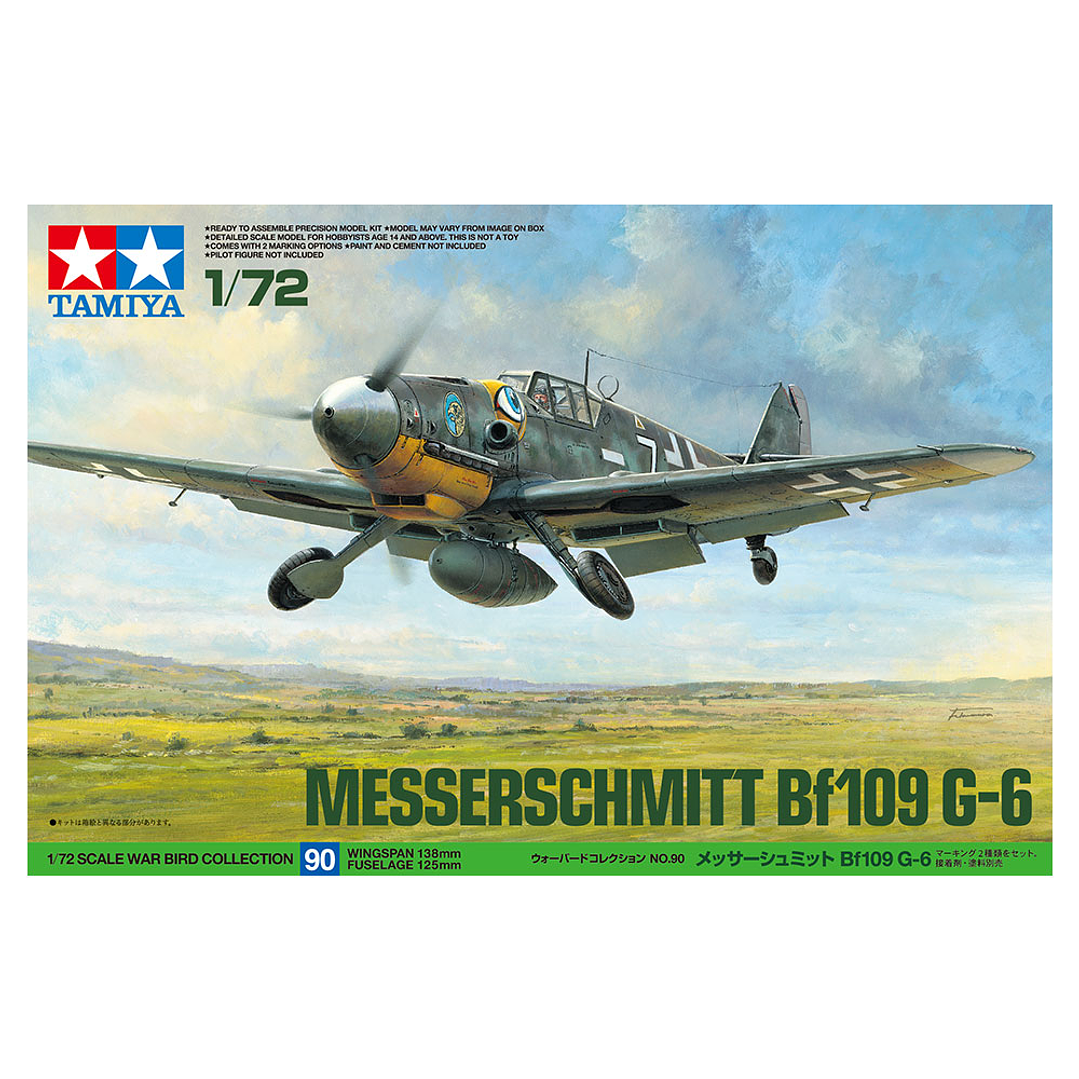Para armar Messerschmitt  Bf 109 1/72 1
