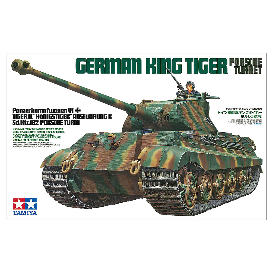 Para armar King Tiger Porsche Turret 1/35 1