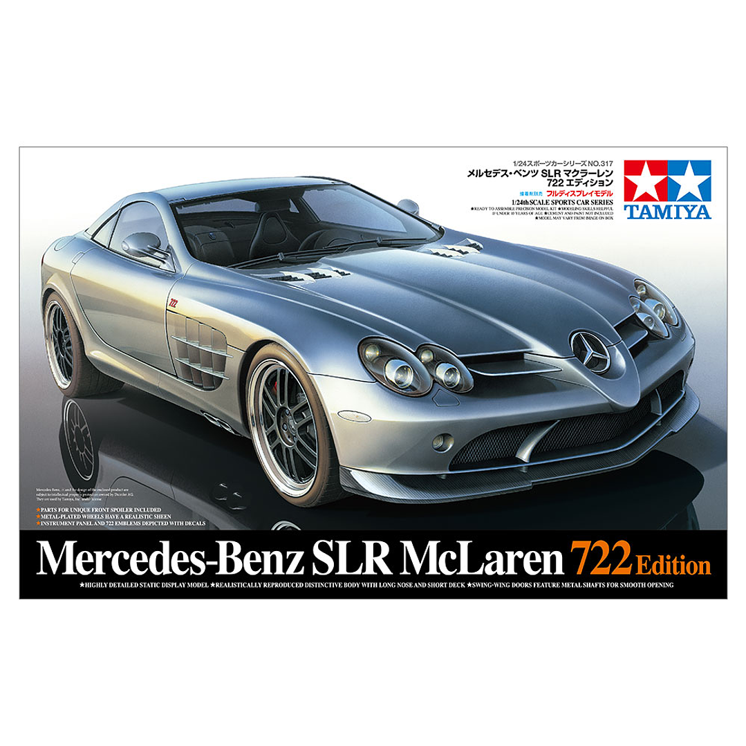 Vehículo para Armar Mercedes-Benz Slr Mclaren 1/24 1