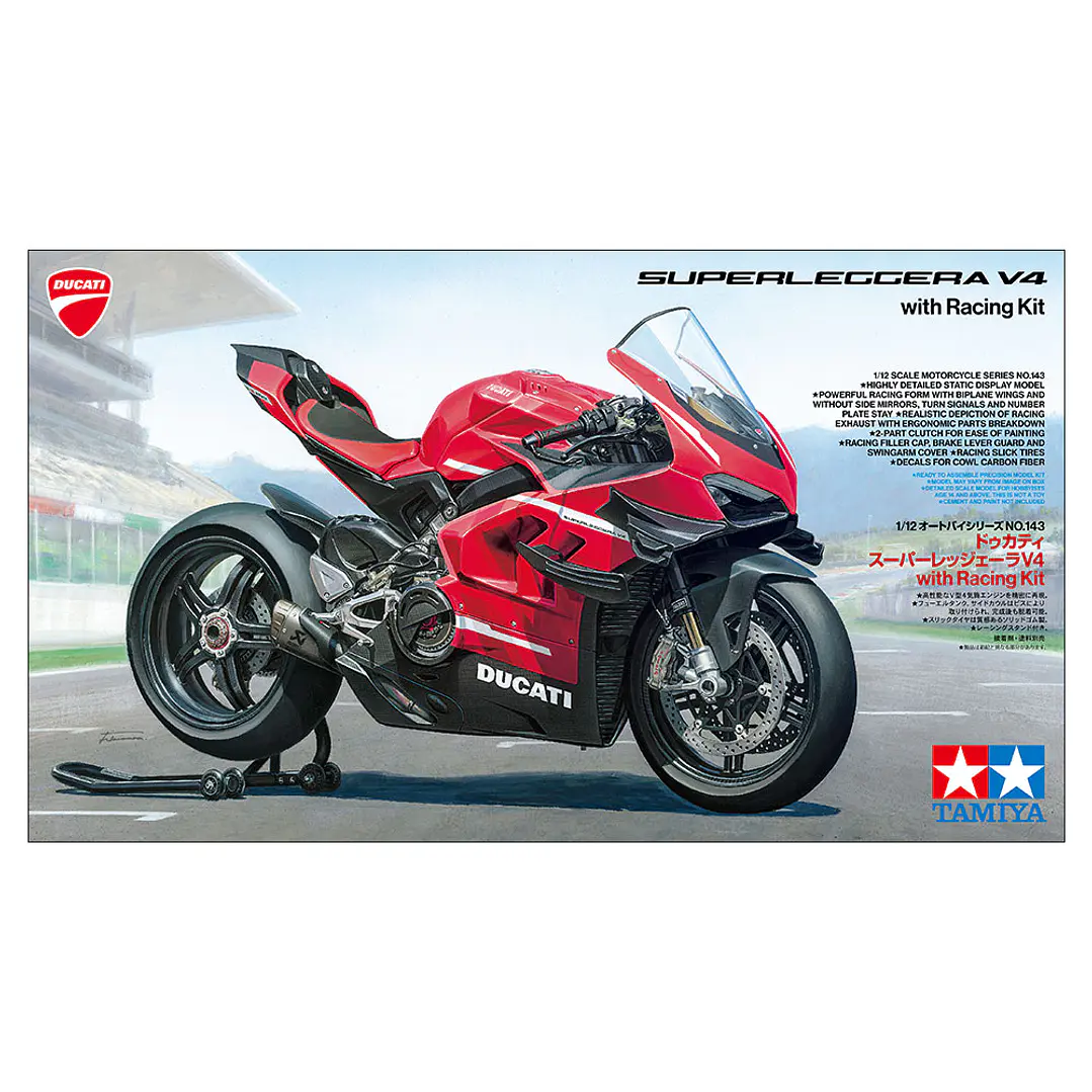 Moto  para Armar Ducati Superleggera V4 1/24 1