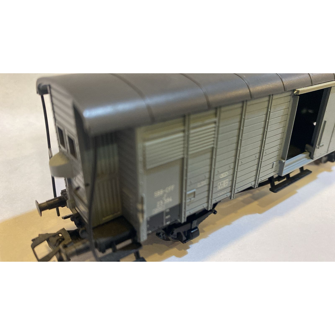  No Nuevo Vagon Furgon Belga H0 1/87 4