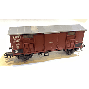 Tren Eléctrico No Nuevo Vagon Furgon Italiano H0 1/87