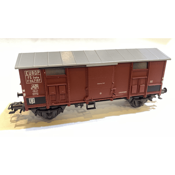 Tren Eléctrico No Nuevo Vagon Furgon Italiano H0 1/87 1