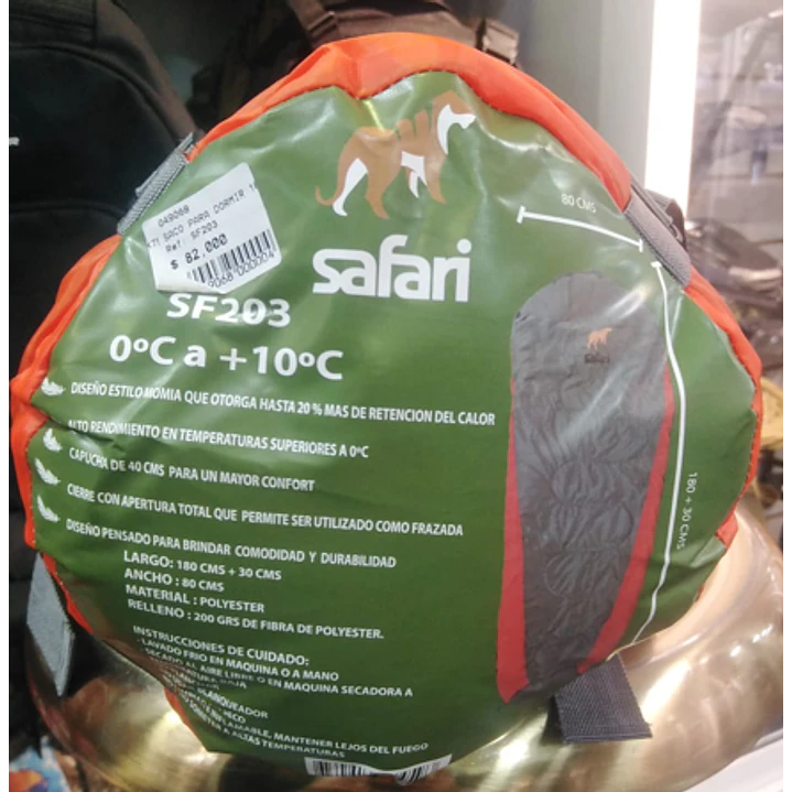  Saco Para Dormir 180+30X80Cm 1