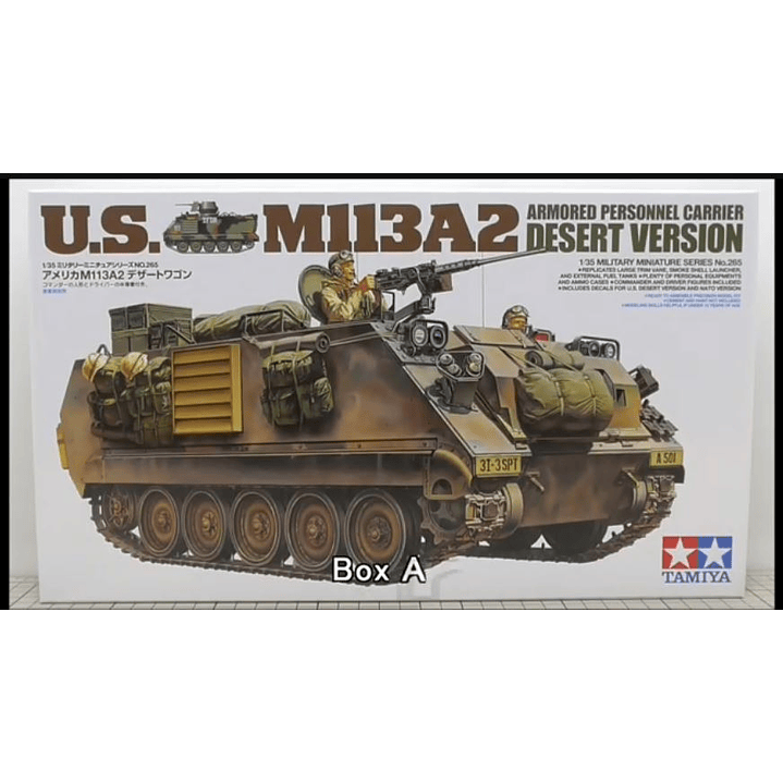 Para armar U.S. M113A2 Desert Version 1/35 1