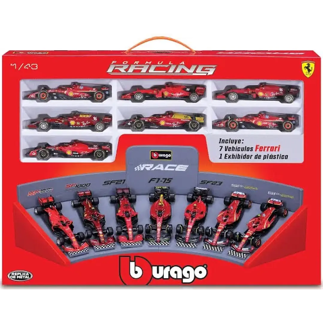 Carro Colección  Formula Racing Ferrari 1/43 1