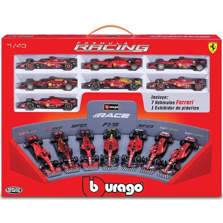 Carro Colección  Formula Racing Ferrari 1/43 1
