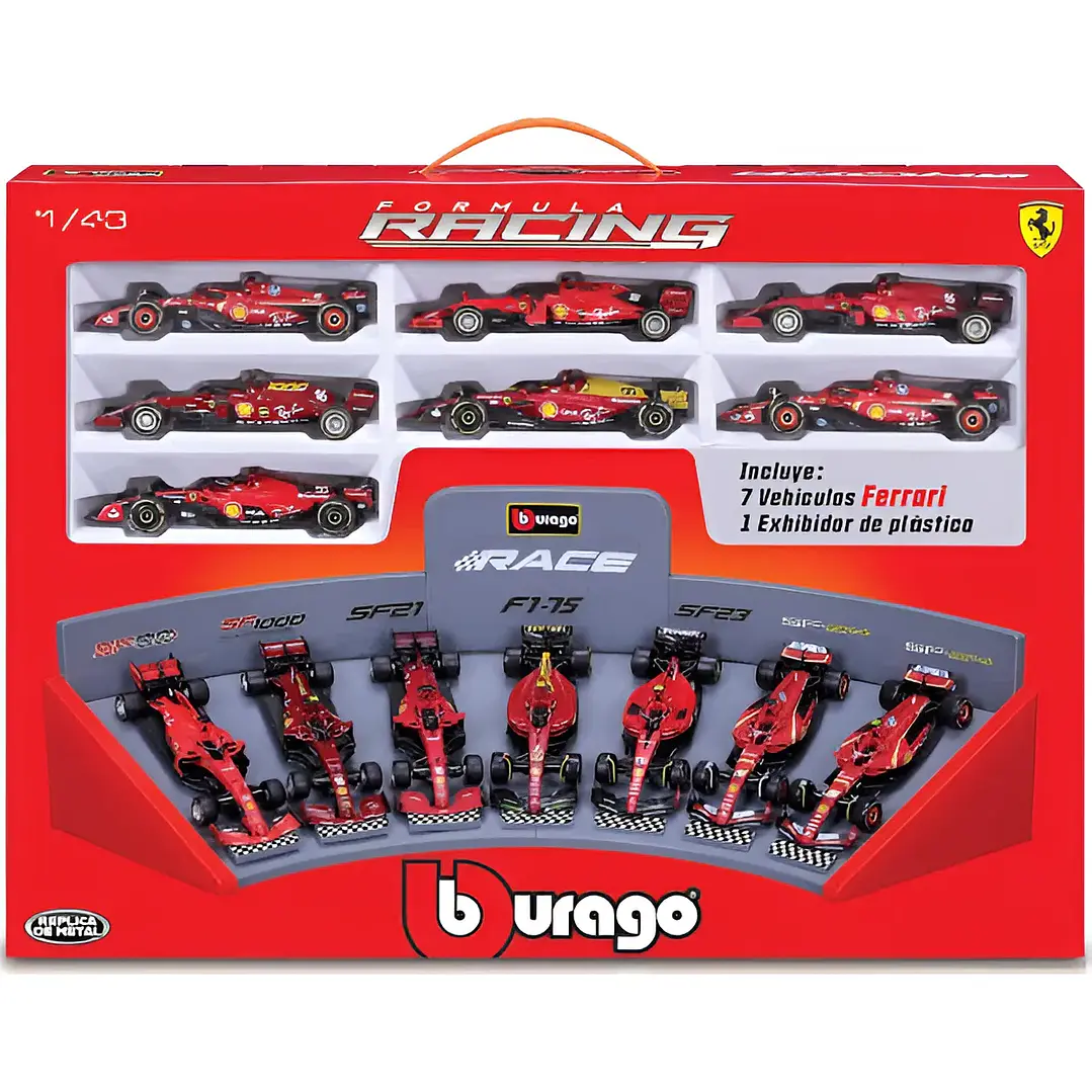 Carro Colección  Formula Racing Ferrari 1/43 3
