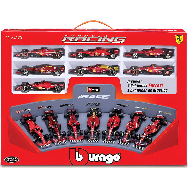 Carro Colección  Formula Racing Ferrari 1/43 3