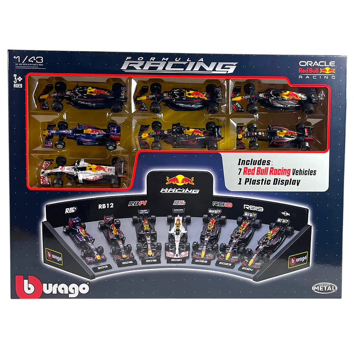 Carro Colección  Formula Racing Red Bull 1/43 1