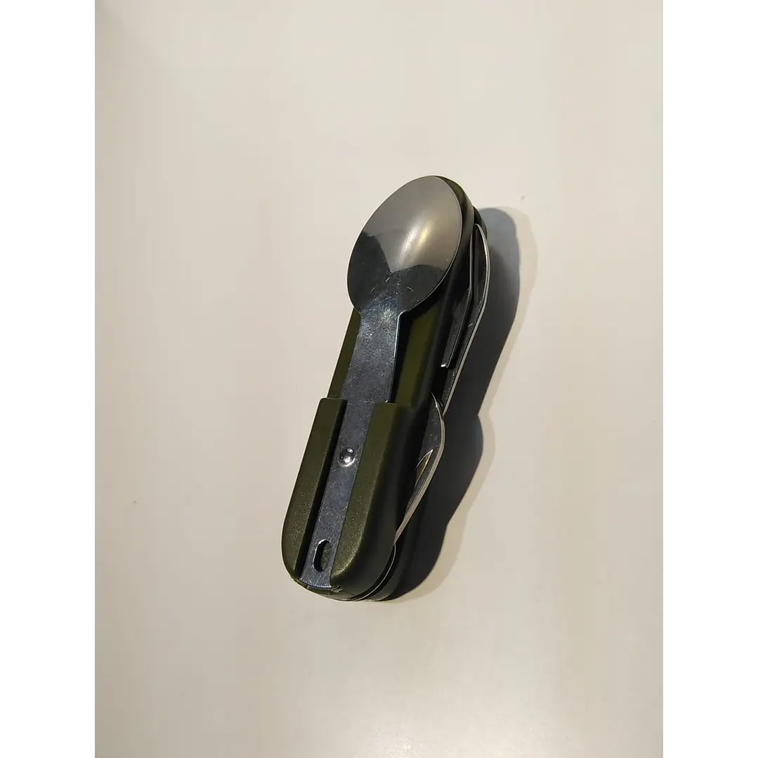  Navaja Camping Con Cubiertos 2