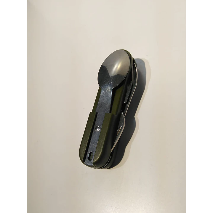  Navaja Camping Con Cubiertos 2