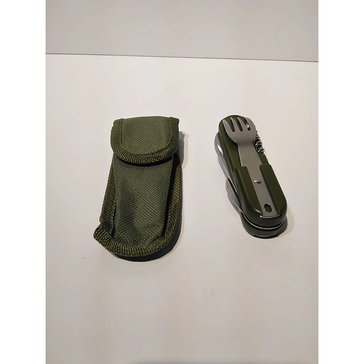  Navaja Camping Con Cubiertos 3