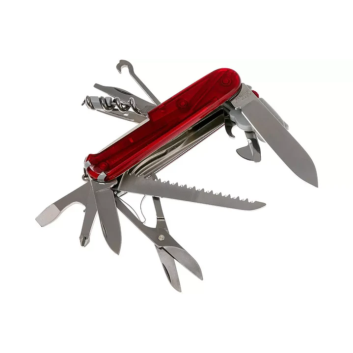  Navaja Hunstman Lite Roja Transparente. 1