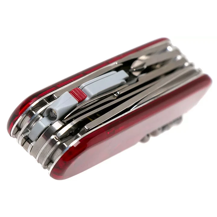  Navaja Hunstman Lite Roja Transparente. 3