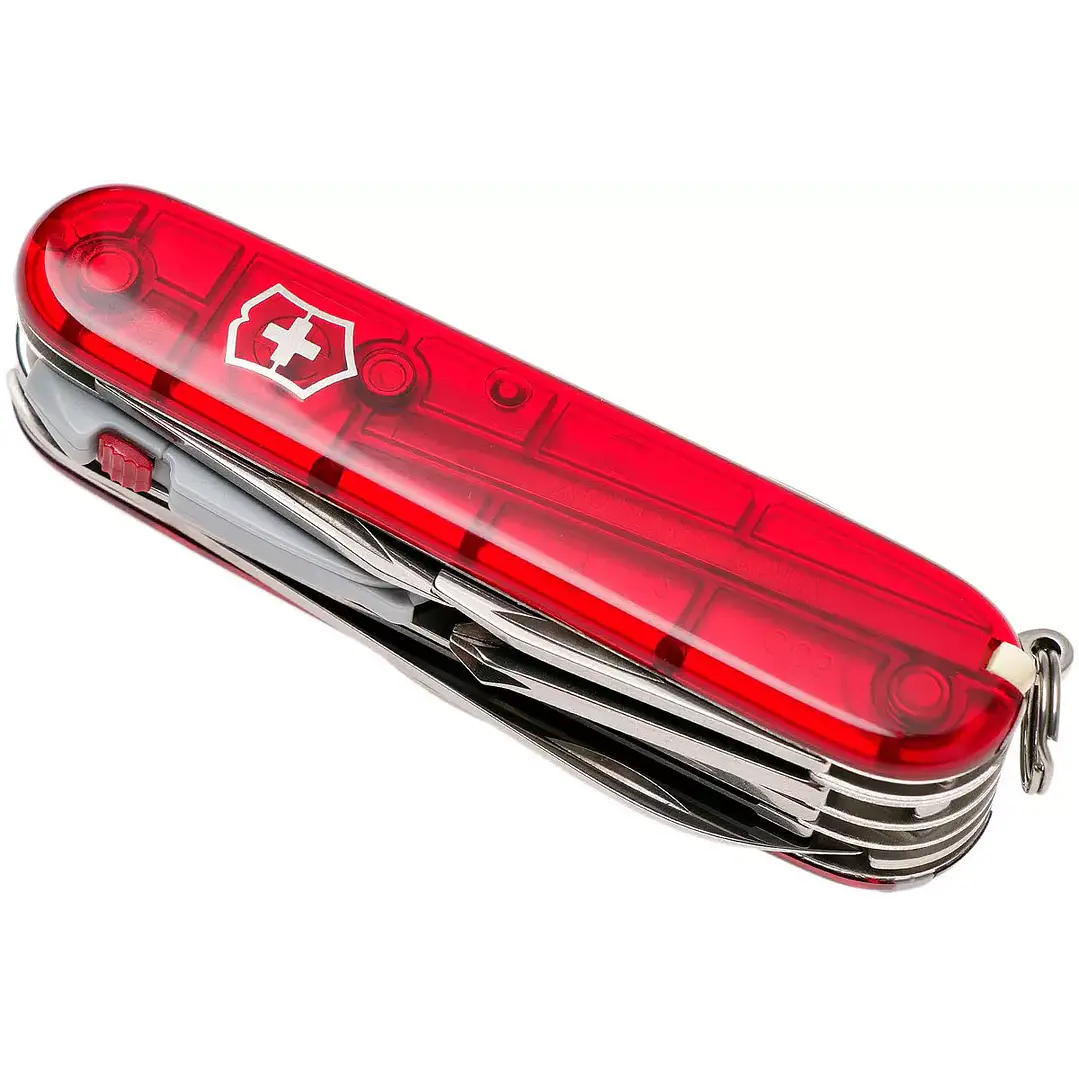  Navaja Hunstman Lite Roja Transparente. 6