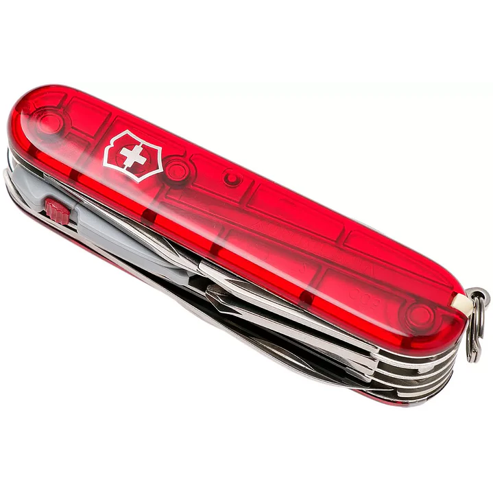  Navaja Hunstman Lite Roja Transparente. 6