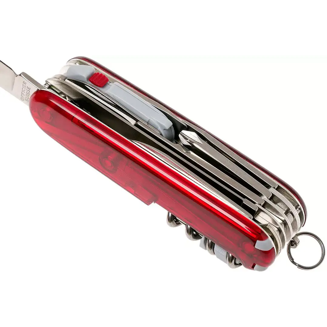  Navaja Hunstman Lite Roja Transparente. 7