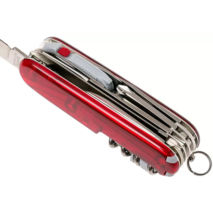  Navaja Hunstman Lite Roja Transparente. 7