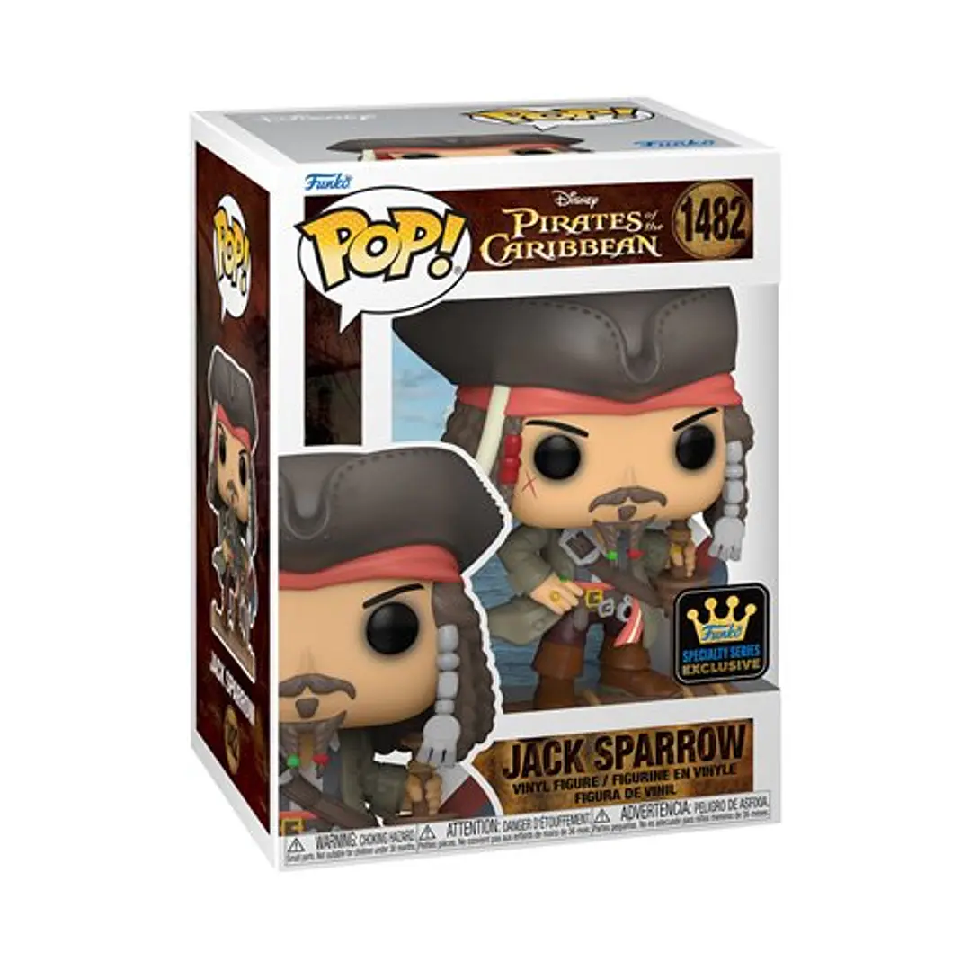 Figura Colección  Jack Sparrow Opening Funko Pop 1