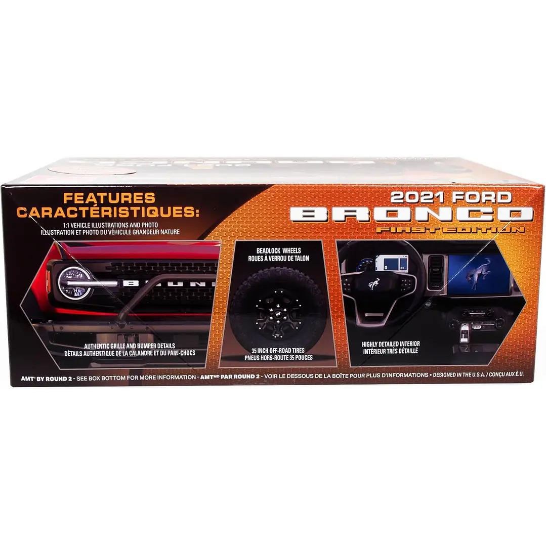 Vehículo para Armar Ford Bronco 2021 1/25 2