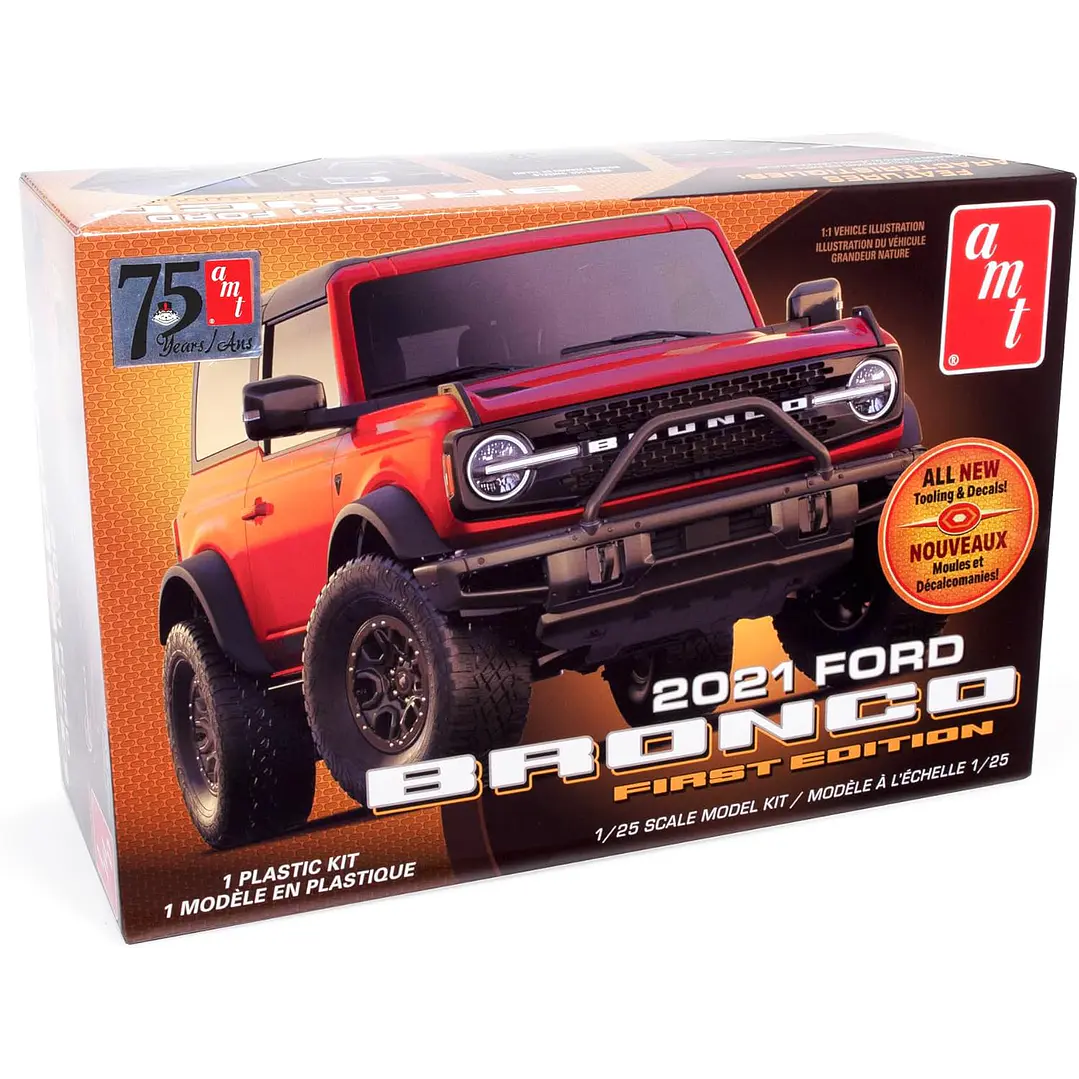 Vehículo para Armar Ford Bronco 2021 1/25 1