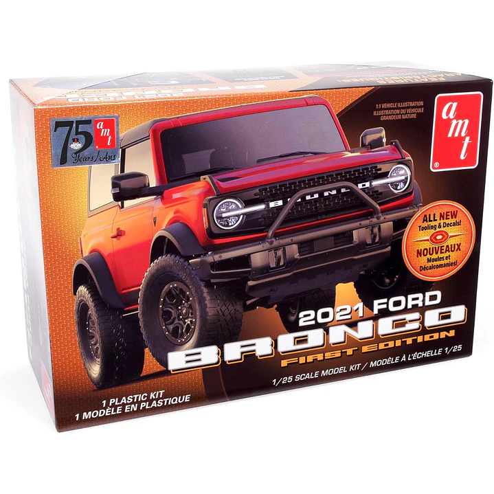 Vehículo para Armar Ford Bronco 2021 1/25 1